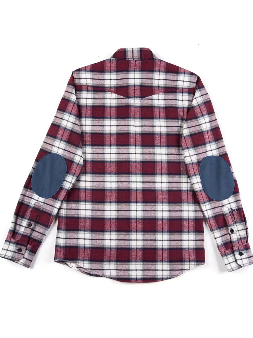 EUC Pladra Leon heavyweight Flannel Shirt men’s M elbow patches